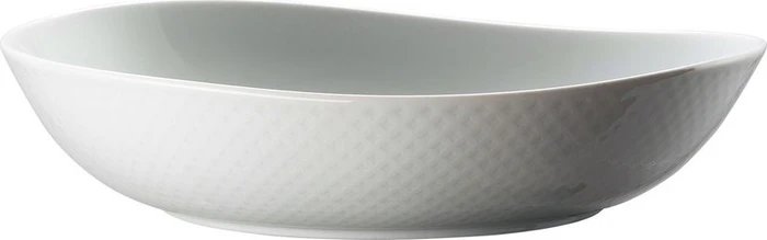 Rosenthal Junto Weiß - Relief nur außen Suppenteller 25cm