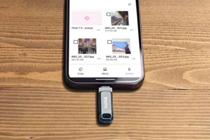 SanDisk Ultra Dual Drive Go USB Type-C 1TB grau, USB-A + USB-C, USB 3.2 Gen 1×1