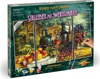 Schipper Arts & Crafts Malen nach Zahlen Stillleben mit Weintrauben