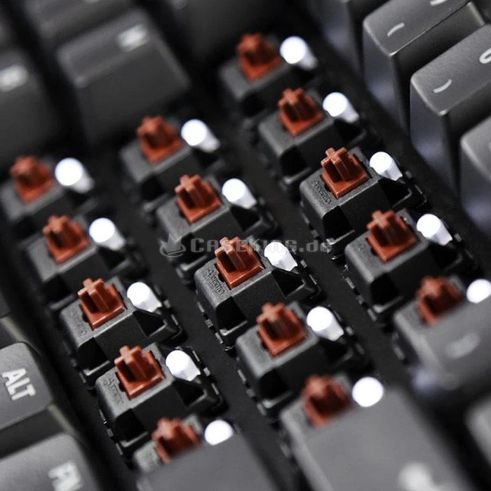 Das Keyboard Prime 13, LEDs weiß, MX BROWN, USB, DE