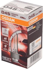 Osram Night Breaker Laser D4S 35W +150%, 1er-Pack Faltschachtel