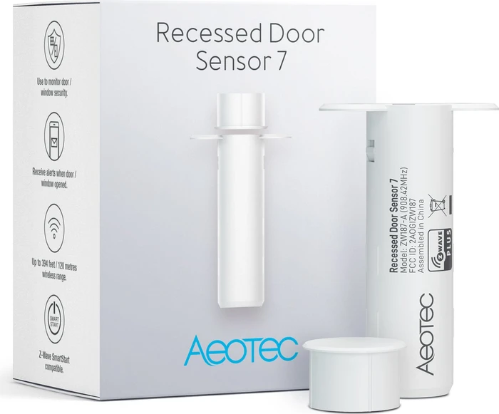 Aeotec Versenkter Türsensor 7, Schließ-/Öffnungssensor