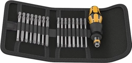 Wera Kraftform Kompakt 60 ESD Bitset, 17-tlg.