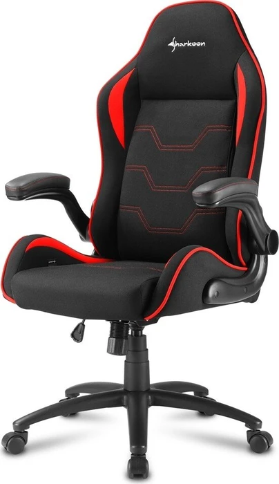 Sharkoon Elbrus 1 Gamingstuhl, schwarz/rot