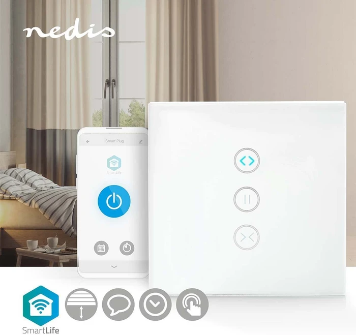 Nedis SmartLife WiFi-Wandschalter