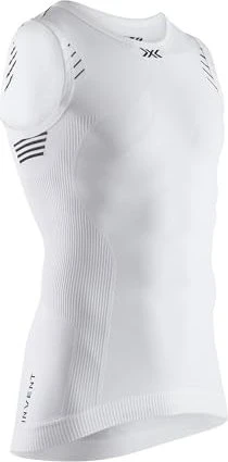 X-Bionic Invent 4.0 Kompressionsshirt ärmellos arctic white/opal black (Herren)