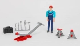 Bruder bworld - Figurenset Werkstatt