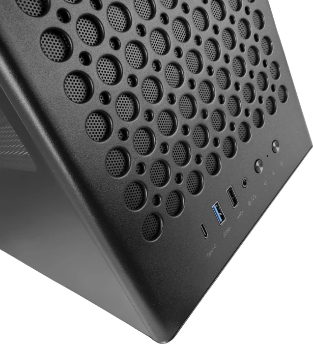 Mars Gaming MC-T800 Black, Glasfenster