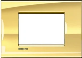 Bticino Livinglight Abdeckrahmen 1-fach, eisgold