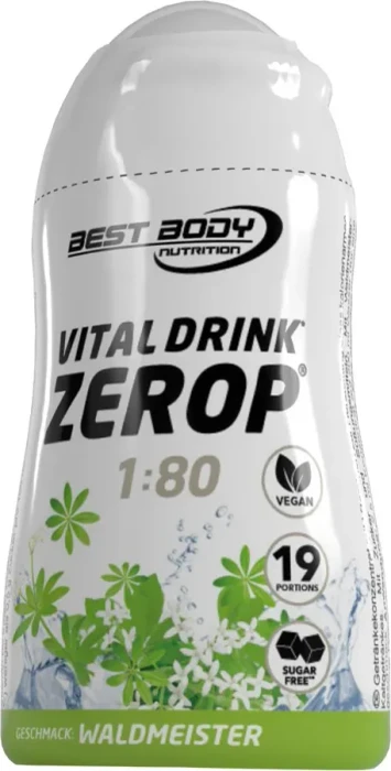 Best Body Nutrition Vital Drink Zerop Waldmeister 48ml