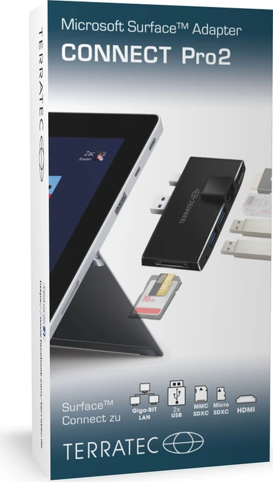 TerraTec Connect Pro2 Multiport-Adapter, 1x Mini DisplayPort [Stecker] 1x USB-A 3.0 [Stecker]