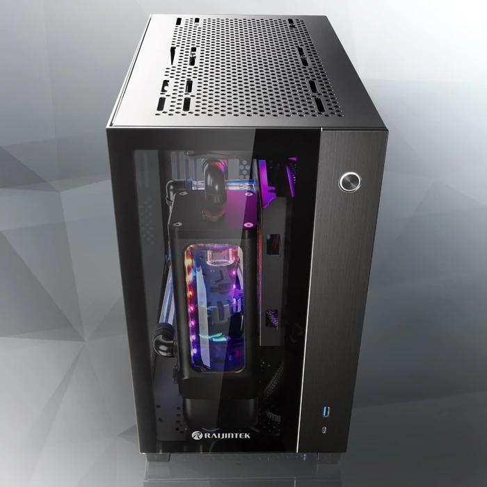 Raijintek Paean Mini, Glasfenster, Mini-ITX