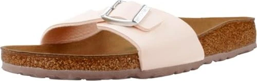 Birkenstock Madrid Vegan Birko-Flor Nubuk light rose (Damen)