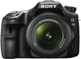 Sony Alpha 65 mit Objektiv 18-55mm 3.5-5.6 DT SAMII