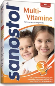 Takeda Sanostol Multivitamin Saft ohne Zuckerzusatz, 230ml