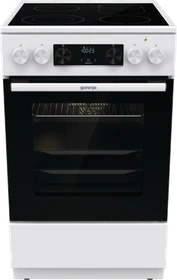Gorenje GECS5C70WA Elektroherd mit Glaskeramik-Kochfeld