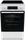 Gorenje GECS5C70WA Elektroherd mit Glaskeramik-Kochfeld (740508)