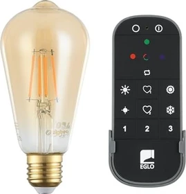Eglo connect.Z LED Birne E27 5.5W/822 ST64, 2 Stück