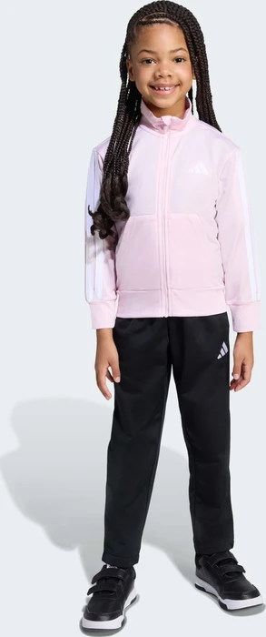 adidas Essentials Climacool Kids Trainingsanzug clear pink/white (Junior)