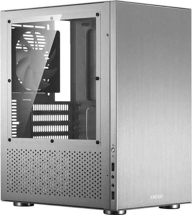 Jonsbo C3 silber, Acrylfenster