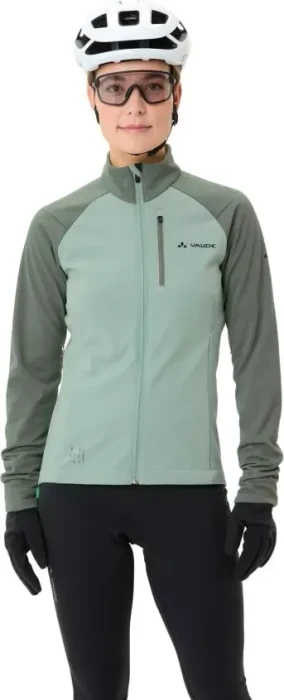 Vaude Posta II Softshell Fahrradjacke dusty fern (Damen)