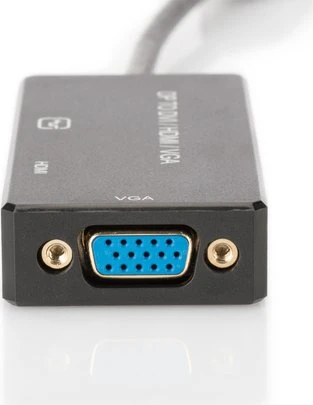 Digitus DisplayPort auf HDMI/DVI/VGA Adapter