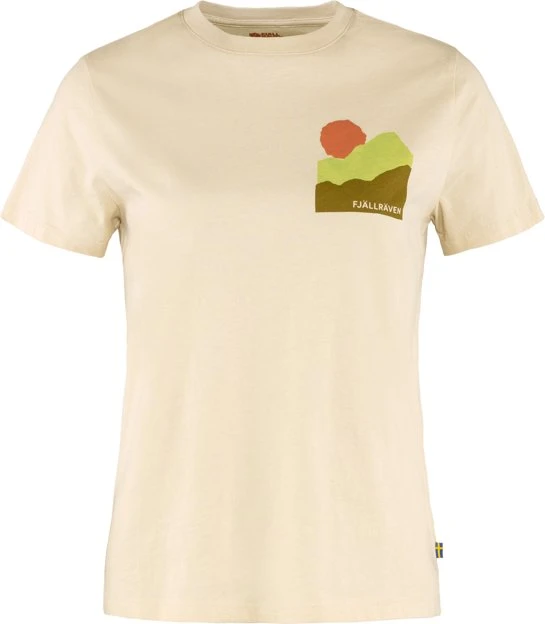 Fjällräven Nature T-Shirt kurzarm chalk white (Damen)