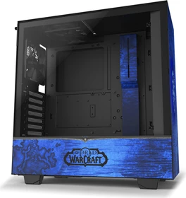 NZXT H510 Alliance CRFT 05, Glasfenster