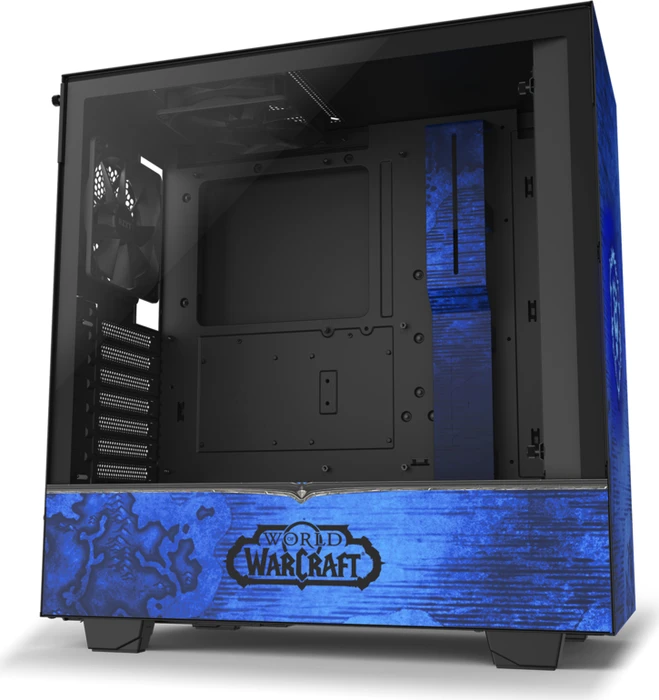 NZXT H510 Alliance CRFT 05, Glasfenster