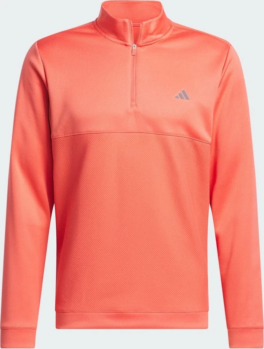 adidas Ultimate365 Textured Quarter-Zip Pullover preloved scarlet (Herren)