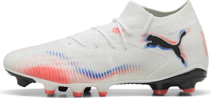 Puma Future 8 Match FG/AG puma white/puma black/glowing red (Junior)