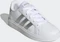 adidas Grand Court Lifestyle Tennis Lace-Up cloud white/matte silver (Junior) Vorschaubild