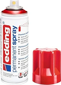 edding 5200 Permanentspray Premium-Acryllack RAL 3020 verkehrsrot glänzend, 200ml