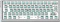 Wooting 60HE v2, Barebone Tastatur + HE Switch Set (Lekker Tikken Medium), ohne Tastenkappen, Aluminium, silber, ISO Vorschaubild