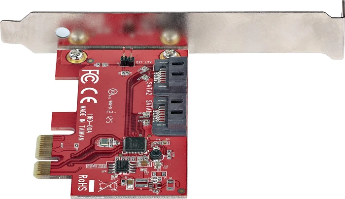 StarTech 2x SATA, PCIe 2.0 x1