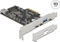 DeLOCK 3x USB-C 3.1, 2x USB-A 3.1, PCIe 3.0 x4 Vorschaubild