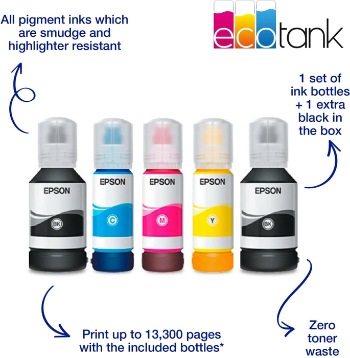 Epson EcoTank L6499, Tinte, mehrfarbig