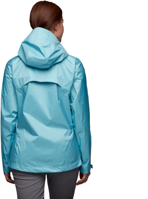 Black Diamond Treeline Rain Shell Funktionsjacke coastal blue (Damen)