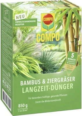 Compo Bambus und Ziergräser Langzeit-Dünger, 850g