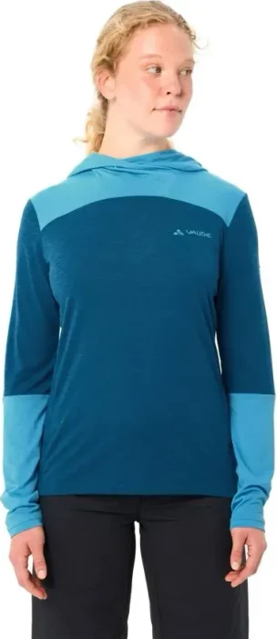 Vaude Tremalzo Trikot langarm shore blue (Damen)