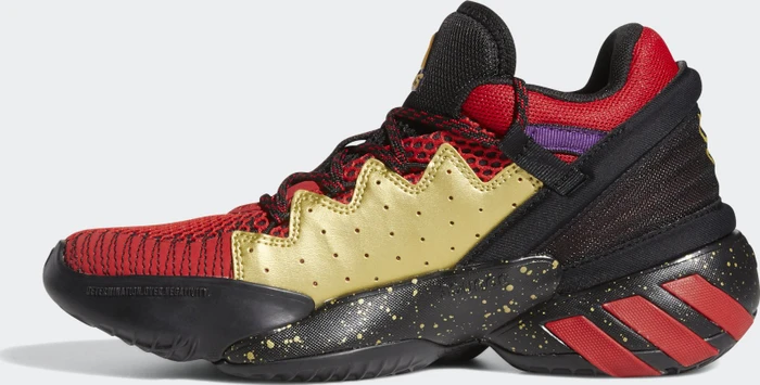 adidas D.O.N. Issue #2 core black/scarlet/gold metallic (Junior)