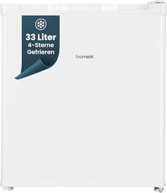 homeX FM1015-W Mini-Gefrierschrank weiß