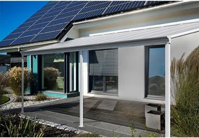 Home Deluxe Solis Terrassenüberdachung 435x303cm weiß