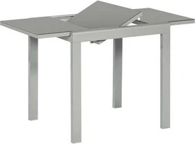 Merxx Balkon-Ausziehtisch 120x70cm silber