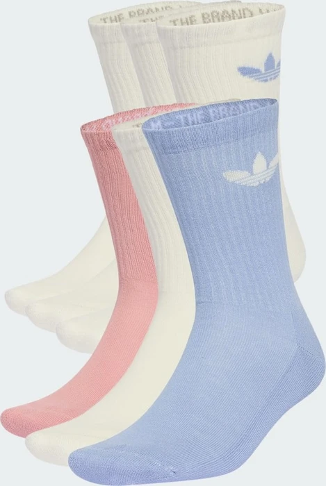 adidas Trefoil Cushion Crew Socken, 6 Paare