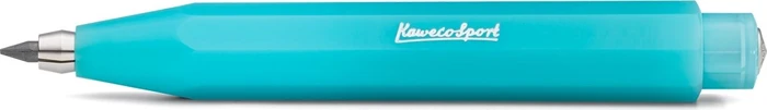 Kaweco Frosted Sport Fallminenstift 5B 3.2mm graphit, light blueberry transparent/silber