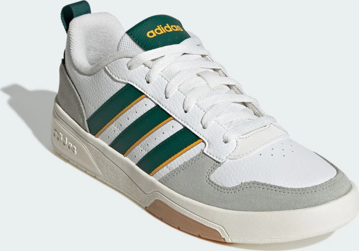 adidas Courtwave core white/collegiate green/crew yellow (Herren)