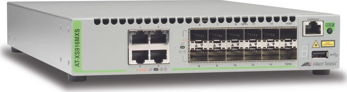 Allied Telesis CentreCOM XS900MX Desktop 10G Managed Switch, 12x SFP+, 4x RJ-45