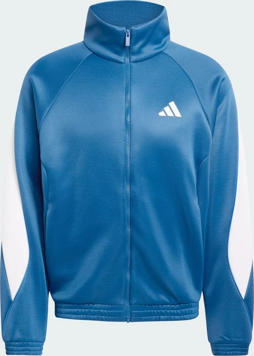 adidas Stadium Trainingsjacke dusky petrol/white/ray blue (Herren)