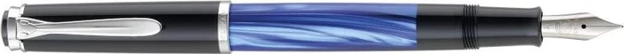 Pelikan Classic M205 blau marmoriert, rechte Hand, breit
